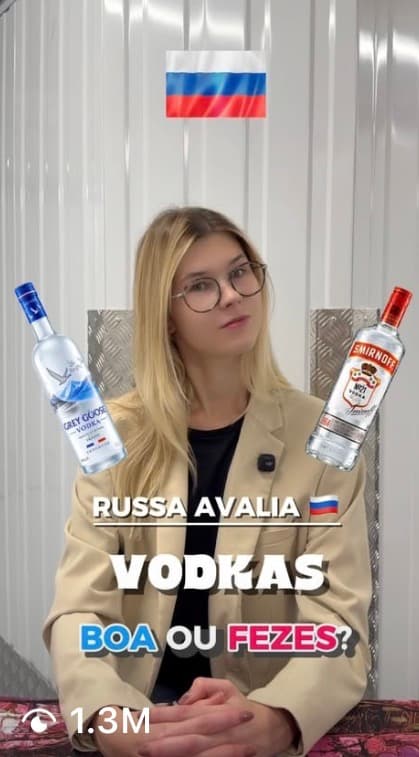 Russa com Sotaque — VODKA SERIES
