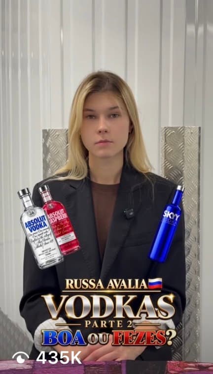 Russa com Sotaque — VODKA SERIES